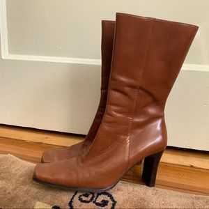 Vintage Aldo Leather Heeled boots